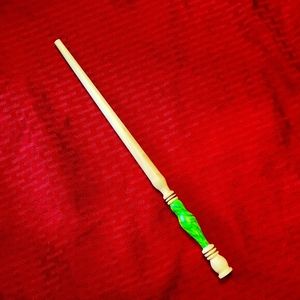 Hand Made and Hand Painted Wooden "Harry Potter" type wooden wand (Poplar)